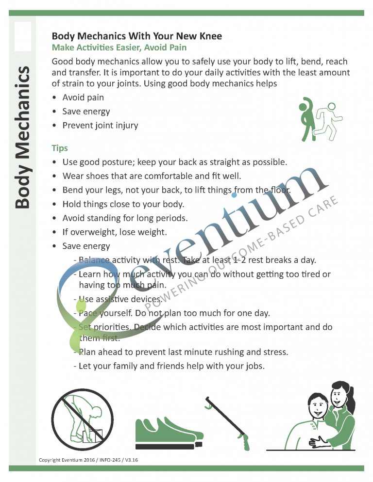 Body Mechanics Eventium