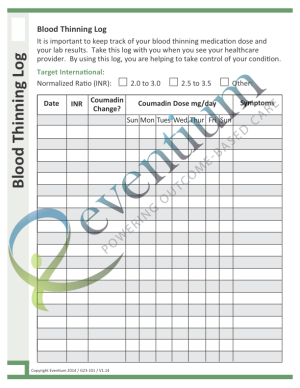 Blood Thinning Eventium