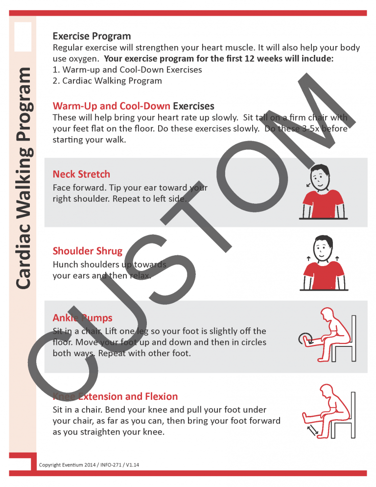 Cardiac Walking Program Custom 