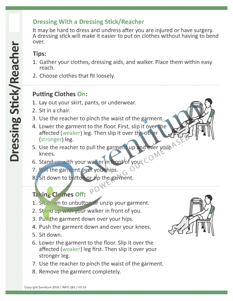 Dressing Stick/Reacher Eventium