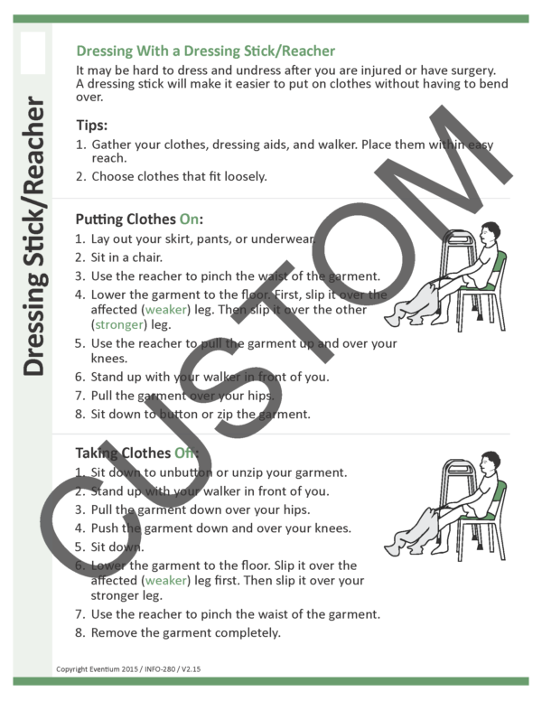 Dressing Stick/Reacher Custom Eventium