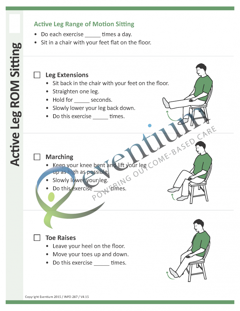 Active Leg ROM Sitting | Eventium