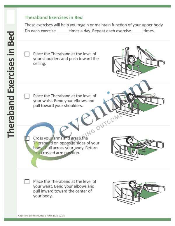 Theraband Exercises in Bed Eventium