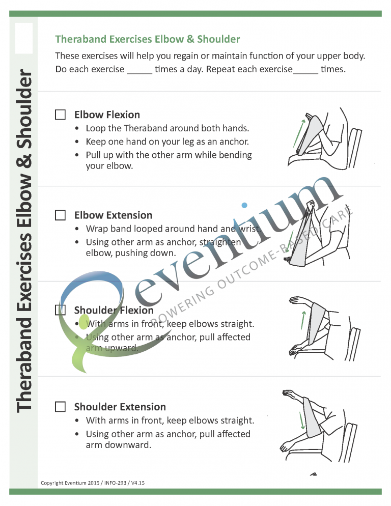 Theraband Exercises Elbow Eventium