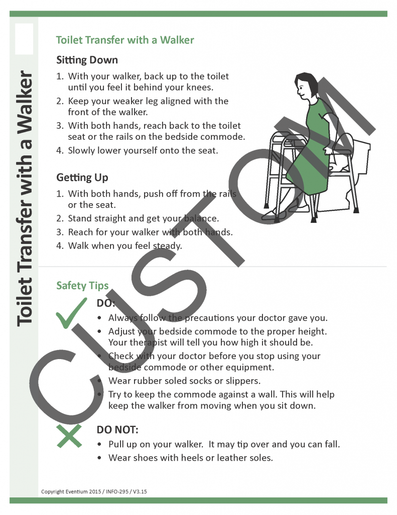 Toilet Transfer Custom | Eventium