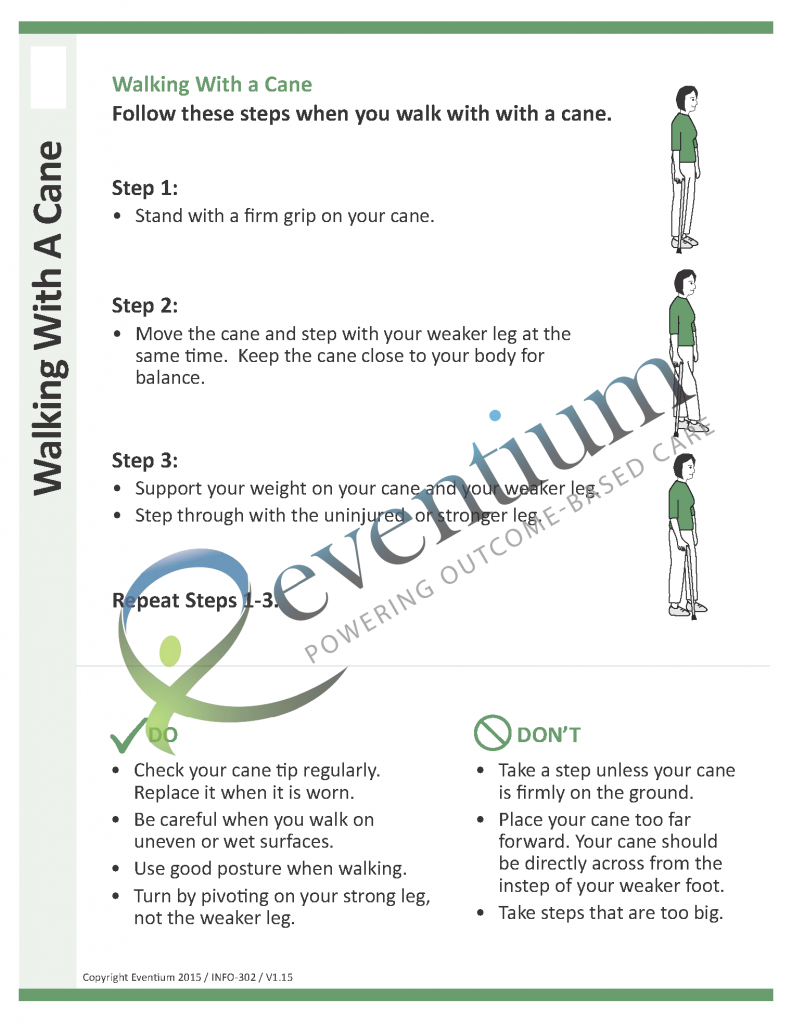 Walking with a Cane | Eventium