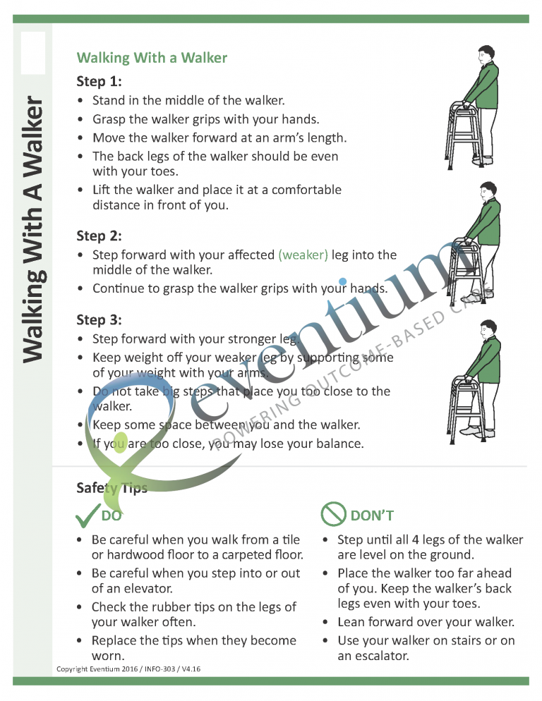 Walking with a Walker | Eventium