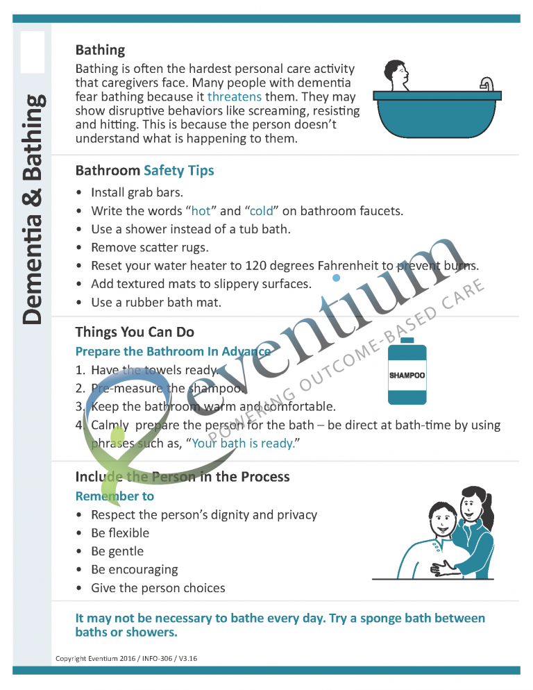 Dementia and Bathing Eventium