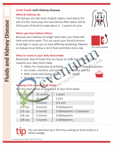 fluids renal