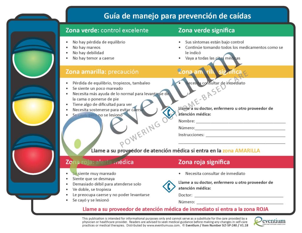 Fall Prevention Spanish | Eventium